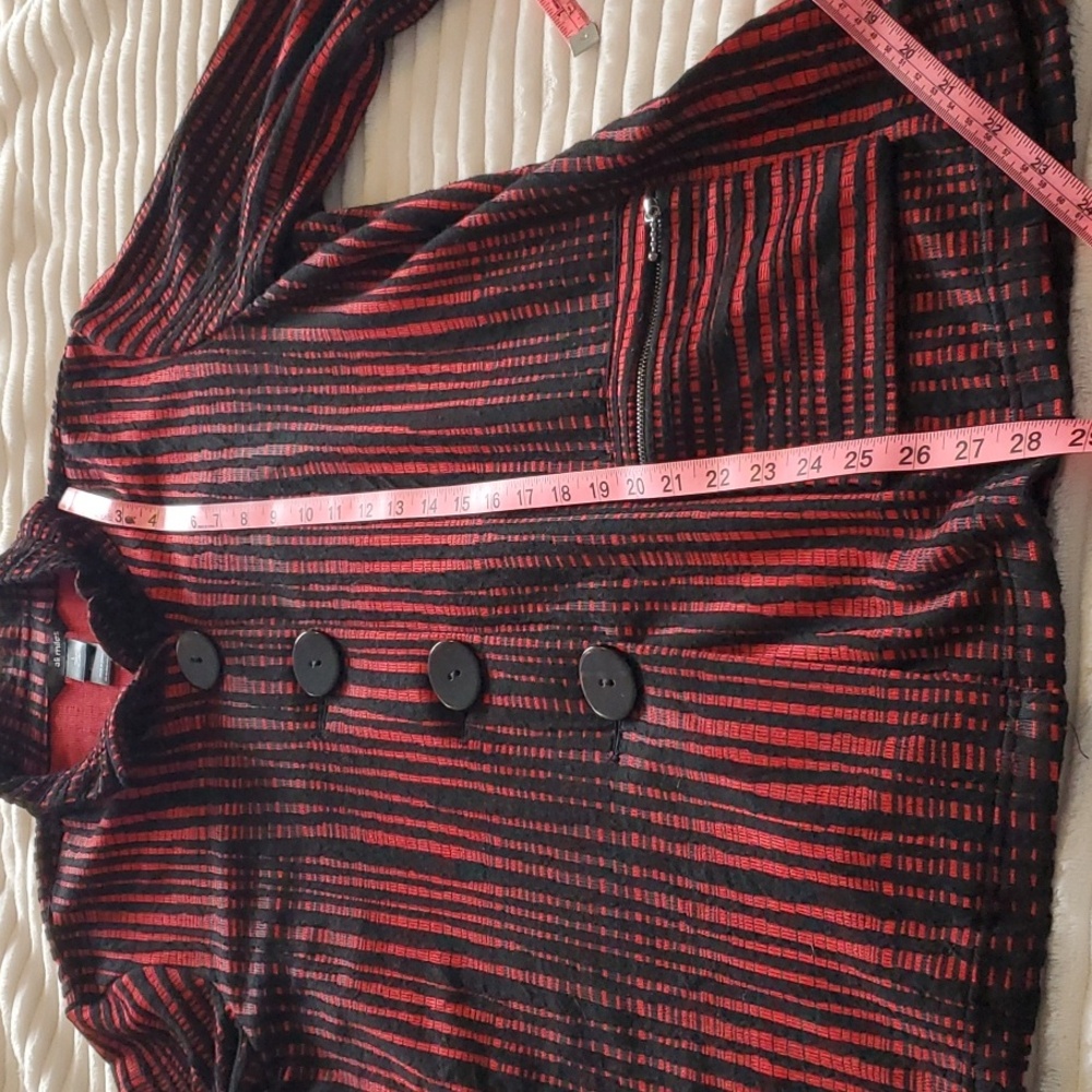 Ali Miles-Blazer, Size L, Red & Black - Picture 10 of 13